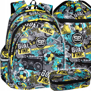 ŠKOLSKÝ BATOH MLÁDEŽE COOLPACK FUTBAL + 2 ďalšie produkty